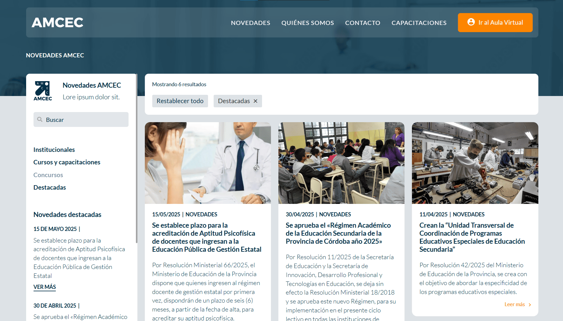 Proyecto: Amcec